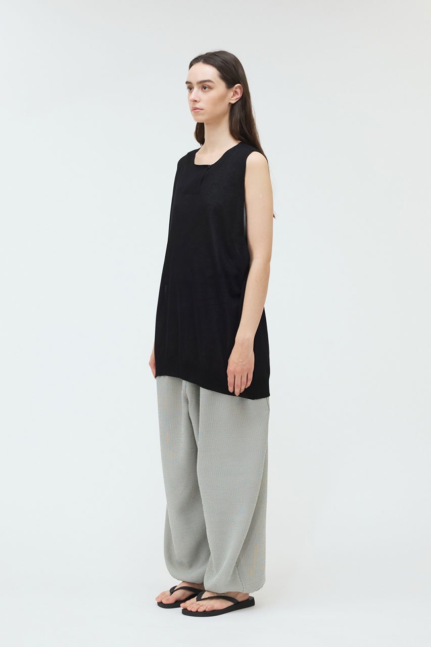 【ミズイロ インド/mizuiro ind】のcrew neck wide vest ベスト 人気、トレンドファッション・服の通販 founy(ファニー) 　ファッション　Fashion　レディースファッション　Fashion for Women　アウター　Coat / Outerwear Collection　レディースジャケット・軽アウター　Jackets　インナー　Innerwear　シアー　Sheer, See-Through　ジャケット　Jacket, Outerwear　ノースリーブ　Sleeveless, No-Sleeve　ベスト　Vest, Waistcoat　リラックス　Relax, Relaxed Fit　ロング　Long, Long-Length　other-7|ID: prp329100004529456 ipo3291000000032788430