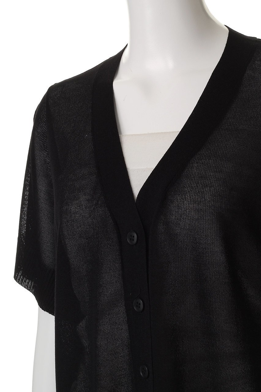 【ミズイロ インド/mizuiro ind】のV neck short C/D カーディガン 人気、トレンドファッション・服の通販 founy(ファニー) 　ファッション　Fashion　レディースファッション　WOMEN　トップス・カットソー　Tops/Tshirt　ニット　Knit Tops　カーディガン　Cardigans　カーディガン　Cardigan　クロップド　Cropped　シアー　Sheer　ショート　Short　シンプル　Simple　バランス　Balance　NEW・新作・新着・新入荷　New Arrivals　other-5|ID: prp329100004529457 ipo3291000000032025016