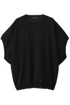 【ミズイロ インド/mizuiro ind】のwide cocoon sheer vest ベスト black|ID:prp329100004529458