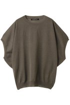 【ミズイロ インド/mizuiro ind】のwide cocoon sheer vest ベスト gray|ID:prp329100004529458