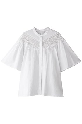 【エリオポール/heliopole】 【normment】COTTON LACE ブラウス人気、トレンドファッション・服の通販 founy(ファニー) ファッション Fashion レディースファッション WOMEN トップス・カットソー Tops/Tshirt シャツ/ブラウス Shirts/Blouses ショート Short スリーブ Sleeve トレンド Trend レース Race NEW・新作・新着・新入荷 New Arrivals |ID:prp329100004529464