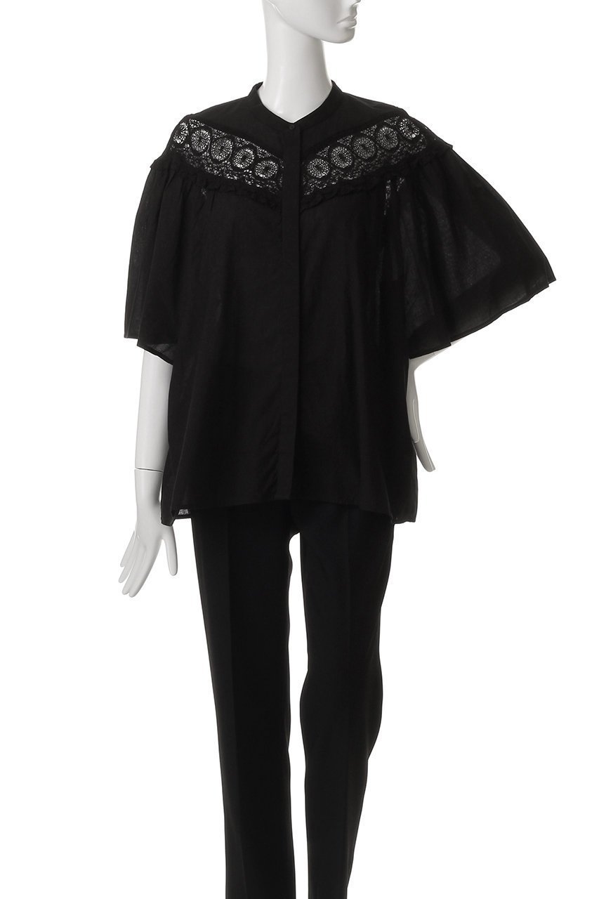 【エリオポール/heliopole】の【normment】COTTON LACE ブラウス 人気、トレンドファッション・服の通販 founy(ファニー) 　ファッション　Fashion　レディースファッション　WOMEN　トップス・カットソー　Tops/Tshirt　シャツ/ブラウス　Shirts/Blouses　ショート　Short　スリーブ　Sleeve　トレンド　Trend　レース　Race　NEW・新作・新着・新入荷　New Arrivals　other-2|ID: prp329100004529464 ipo3291000000032025064