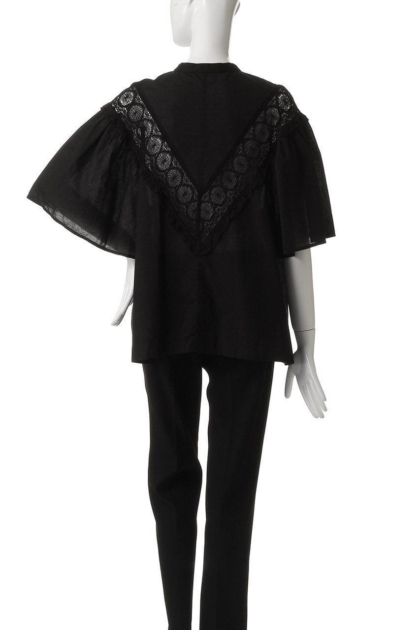 【エリオポール/heliopole】の【normment】COTTON LACE ブラウス 人気、トレンドファッション・服の通販 founy(ファニー) 　ファッション　Fashion　レディースファッション　WOMEN　トップス・カットソー　Tops/Tshirt　シャツ/ブラウス　Shirts/Blouses　ショート　Short　スリーブ　Sleeve　トレンド　Trend　レース　Race　NEW・新作・新着・新入荷　New Arrivals　other-4|ID: prp329100004529464 ipo3291000000032025066