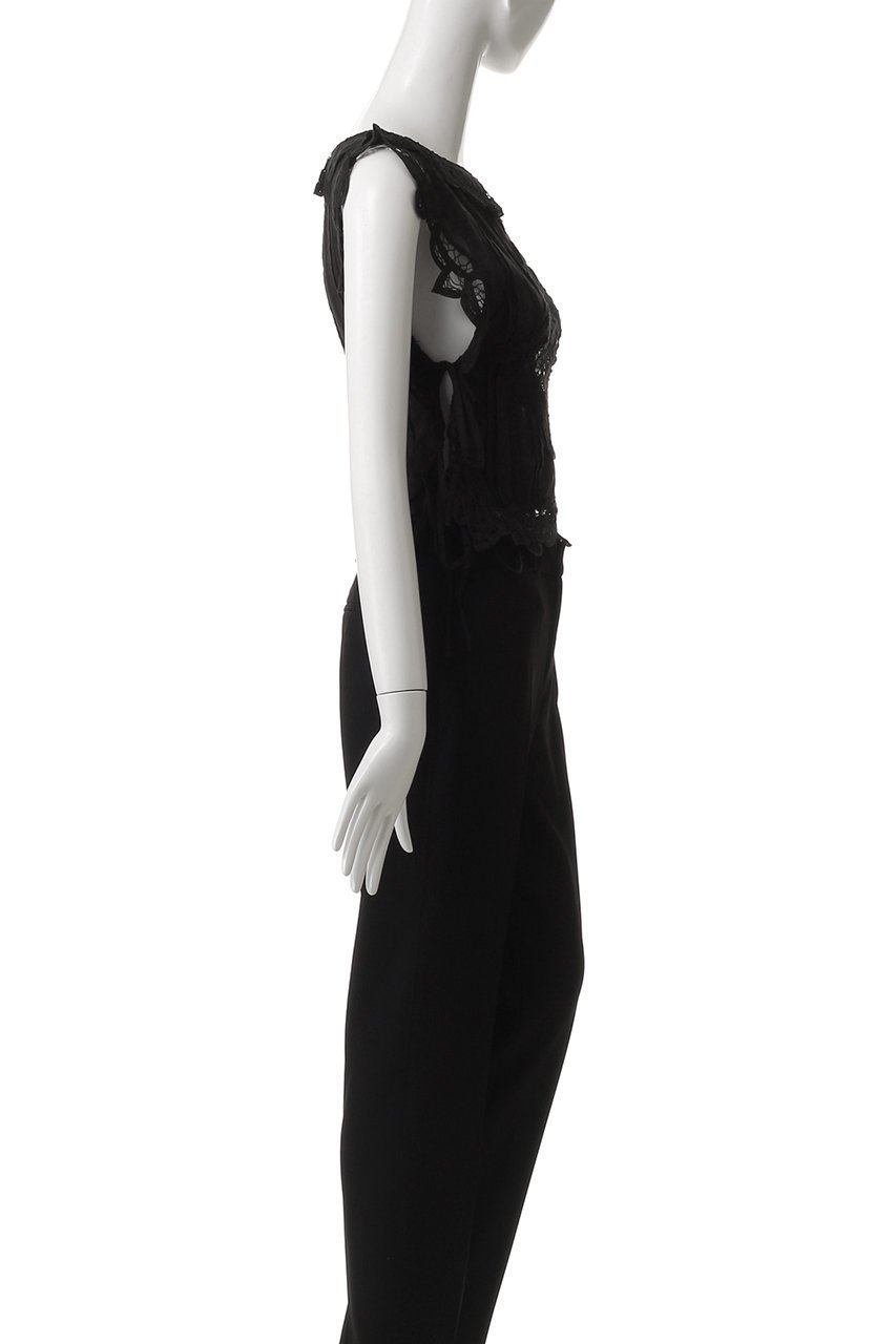 【エリオポール/heliopole】の【SARA MALLIKA】COTTON BATTEN LACE RBN トップ 人気、トレンドファッション・服の通販 founy(ファニー) 　ファッション　Fashion　レディースファッション　WOMEN　トップス・カットソー　Tops/Tshirt　キャミソール / ノースリーブ　No Sleeves　シャツ/ブラウス　Shirts/Blouses　シンプル　Simple　ノースリーブ　No Sleeve　リボン　Ribbon　今季　This Season　NEW・新作・新着・新入荷　New Arrivals　other-3|ID: prp329100004529469 ipo3291000000032025098