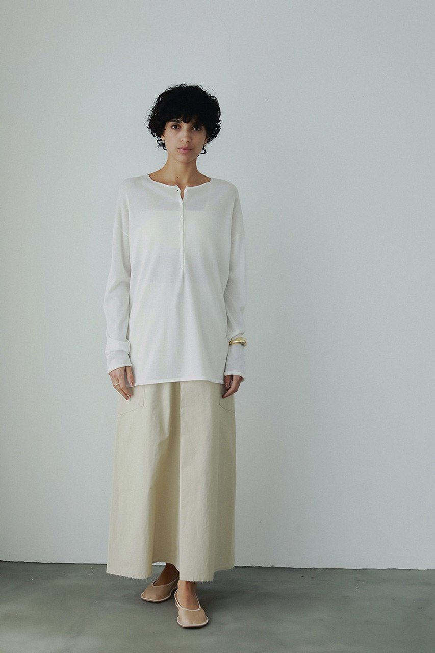 【ハー/HER.】の【5/15 12:00販売開始】コットンセミフレアマキシフレアスカート 人気、トレンドファッション・服の通販 founy(ファニー) 　ファッション　Fashion　レディースファッション　WOMEN　スカート　Skirt　Aライン/フレアスカート　Flared A-Line Skirts　ロングスカート　Long Skirt　フレア　Flare　フロント　Front　ベーシック　Basic　ポケット　Pocket　マキシ　Maxi　ラップ　Wrap　リメイク　Remake　ロング　Long　NEW・新作・新着・新入荷　New Arrivals　other-3|ID: prp329100004532288 ipo3291000000032037029