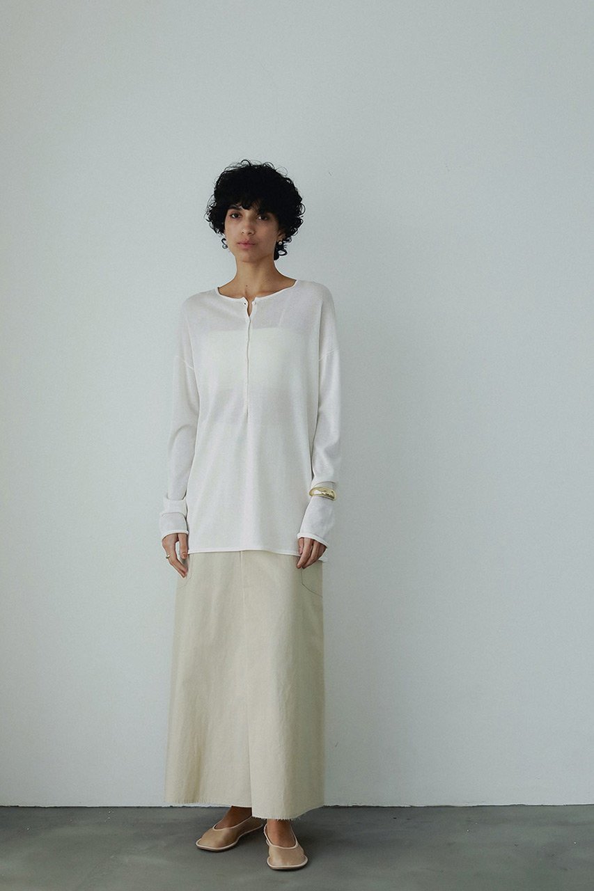 【ハー/HER.】の【5/15 12:00販売開始】コットンセミフレアマキシフレアスカート 人気、トレンドファッション・服の通販 founy(ファニー) 　ファッション　Fashion　レディースファッション　WOMEN　スカート　Skirt　Aライン/フレアスカート　Flared A-Line Skirts　ロングスカート　Long Skirt　フレア　Flare　フロント　Front　ベーシック　Basic　ポケット　Pocket　マキシ　Maxi　ラップ　Wrap　リメイク　Remake　ロング　Long　NEW・新作・新着・新入荷　New Arrivals　other-4|ID: prp329100004532288 ipo3291000000032037030