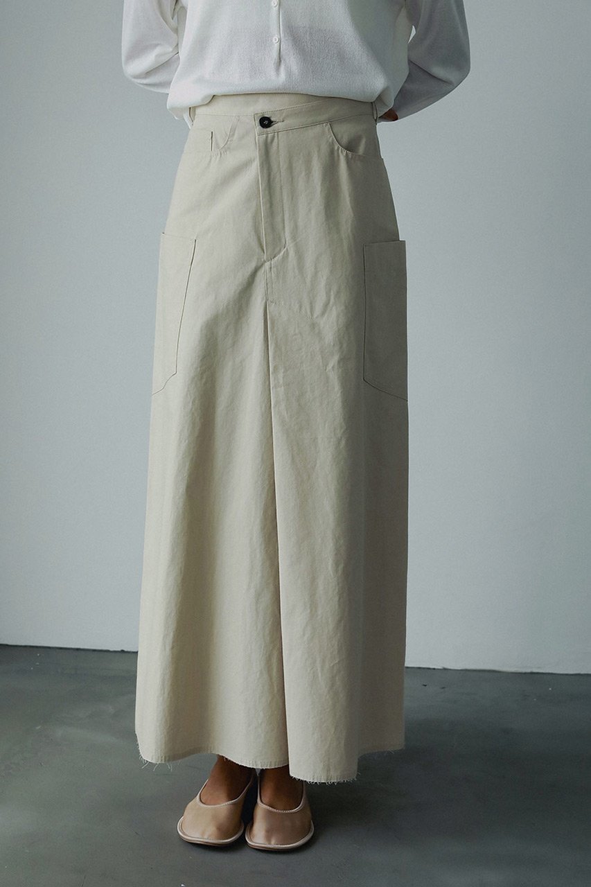 【ハー/HER.】の【5/15 12:00販売開始】コットンセミフレアマキシフレアスカート 人気、トレンドファッション・服の通販 founy(ファニー) 　ファッション　Fashion　レディースファッション　WOMEN　スカート　Skirt　Aライン/フレアスカート　Flared A-Line Skirts　ロングスカート　Long Skirt　フレア　Flare　フロント　Front　ベーシック　Basic　ポケット　Pocket　マキシ　Maxi　ラップ　Wrap　リメイク　Remake　ロング　Long　NEW・新作・新着・新入荷　New Arrivals　other-5|ID: prp329100004532288 ipo3291000000032037031