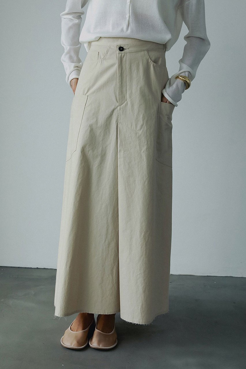 【ハー/HER.】の【5/15 12:00販売開始】コットンセミフレアマキシフレアスカート 人気、トレンドファッション・服の通販 founy(ファニー) 　ファッション　Fashion　レディースファッション　WOMEN　スカート　Skirt　Aライン/フレアスカート　Flared A-Line Skirts　ロングスカート　Long Skirt　フレア　Flare　フロント　Front　ベーシック　Basic　ポケット　Pocket　マキシ　Maxi　ラップ　Wrap　リメイク　Remake　ロング　Long　NEW・新作・新着・新入荷　New Arrivals　other-6|ID: prp329100004532288 ipo3291000000032037032