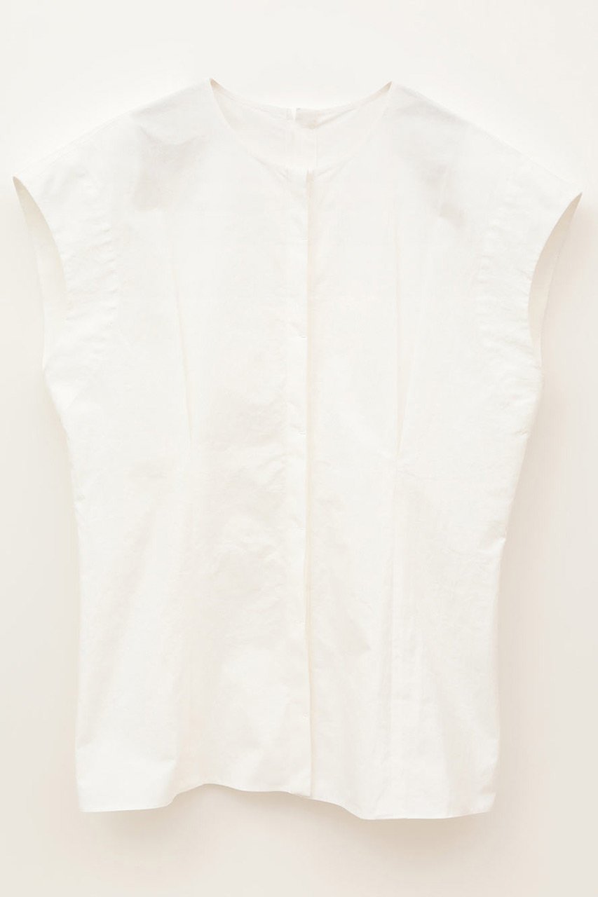 【ハー/HER.】のウエストフィットシャツ インテリア・キッズ・メンズ・レディースファッション・服の通販 founy(ファニー) 　ファッション　Fashion　レディースファッション　Ladies' Fashion Online　トップス・カットソー　Tops/Tshirt　シャツ/ブラウス　Shirts/Blouses　おすすめ　Recommend　ショート　Short　スリーブ　Sleeve　バランス　Balance　フィット　Fit　ボトム　Bottom　ホワイト|ID: prp329100004532290 ipo3291000000032037045