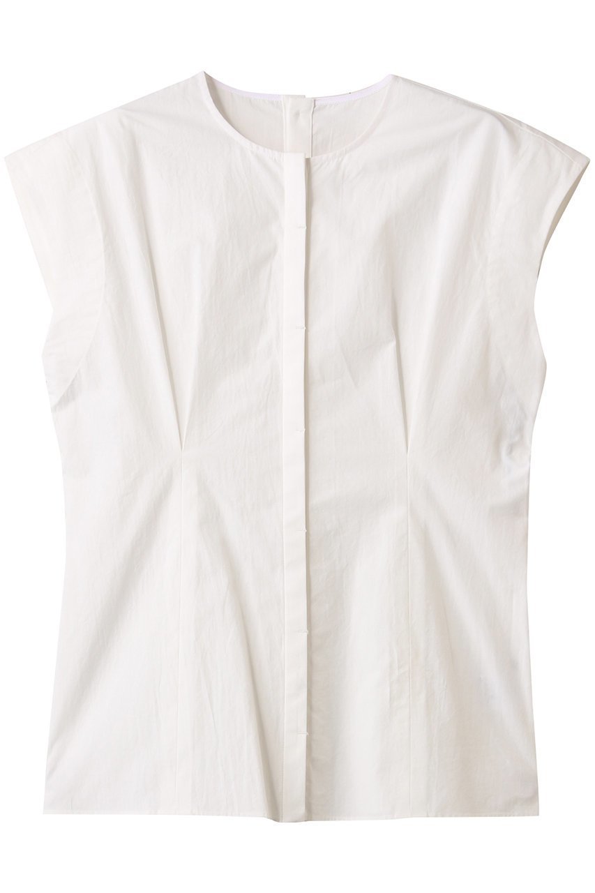 【ハー/HER.】のウエストフィットシャツ インテリア・キッズ・メンズ・レディースファッション・服の通販 founy(ファニー) 　ファッション　Fashion　レディースファッション　Fashion for Women　トップス・カットソー　Cut & Sew Tops　シャツ・ブラウス・オフィスカジュアル　Elegant Blouses & Button-Ups　おすすめ　Recommended / Our Picks　ショート　Short, Short Length　スリーブ　Sleeve, Long Sleeve / Short Sleeve　バランス　Balance, Style Balance　フィット　Fit, Slim Fit　ボトム　Bottoms, Lower Wear　ホワイト|ID: prp329100004532290 ipo3291000000032810288