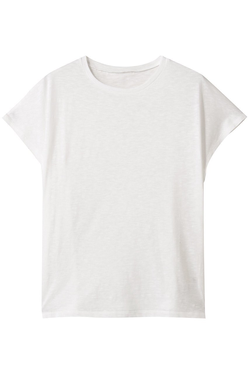 【ハー/HER.】のスラブカットTシャツ インテリア・キッズ・メンズ・レディースファッション・服の通販 founy(ファニー) 　ファッション　Fashion　レディースファッション　Fashion for Women　トップス・カットソー　Cut & Sew Tops　シャツ・ブラウス・オフィスカジュアル　Elegant Blouses & Button-Ups　ロングTシャツ・Tシャツ　Longline T-Shirts & Tees　カットソー・ベーシックTシャツ　Cut-and-Sewn Tops / Stretch Tees & Basics　インナー　Innerwear　コンパクト　Compact, Small Size　ショート　Short, Short Length　ジャケット　Jacket, Outerwear　スリーブ　Sleeve, Long Sleeve / Short Sleeve　トレンド　Trend, Trending Now　ボトム　Bottoms, Lower Wear　再入荷　Restock / Back in Stock　夏　Summer　オフホワイト|ID: prp329100004532292 ipo3291000000032732155