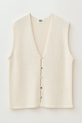 【ハー/HER.】 【5/15 12:00販売開始】コットンニットベスト人気、トレンドファッション・服の通販 founy(ファニー) ファッション Fashion レディースファッション WOMEN トップス・カットソー Tops/Tshirt ニット Knit Tops ベスト/ジレ Gilets/Vests プルオーバー Pullover おすすめ Recommend インナー Inner ベスト Vest 夏 Summer NEW・新作・新着・新入荷 New Arrivals 春 Spring S/S・春夏 Ss・Spring/Summer |ID:prp329100004532293