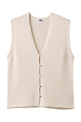 【ハー/HER.】のコットンニットベスト 人気、トレンドファッション・服の通販 founy(ファニー) ファッション Fashion レディースファッション Fashion for Women トップス・カットソー Cut & Sew Tops ニット Knit Tops & Sweaters ベスト&ジレ / 重ね着スタイル Vests & Gilets カジュアルプルオーバー・ニットトップス Pullovers & Knit Tops / Casual Pullovers おすすめ Recommended / Our Picks インナー Innerwear ベスト Vest, Waistcoat 再入荷 Restock / Back in Stock 夏 Summer 春 Spring S/S・春夏 SS, Spring/Summer, Warm Season |ID:prp329100004532293