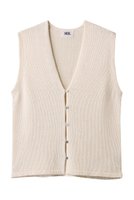 【ハー/HER.】のコットンニットベスト 人気、トレンドファッション・服の通販 founy(ファニー) ファッション Fashion レディースファッション Fashion for Women トップス・カットソー Cut & Sew Tops ニット Knit Tops & Sweaters ベスト&ジレ / 重ね着スタイル Vests & Gilets カジュアルプルオーバー・ニットトップス Pullovers & Knit Tops / Casual Pullovers おすすめ Recommended / Our Picks インナー Innerwear ベスト Vest, Waistcoat 再入荷 Restock / Back in Stock 夏 Summer 春 Spring S/S・春夏 SS, Spring/Summer, Warm Season |ID:prp329100004532293