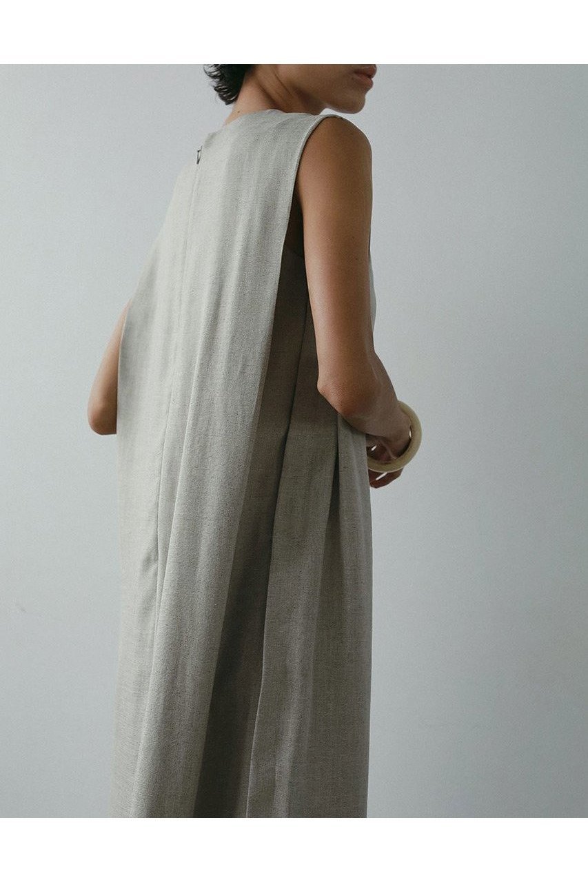 【ハー/HER.】の【5/15 12:00販売開始】リネンライクワンピース 人気、トレンドファッション・服の通販 founy(ファニー) 　ファッション　Fashion　レディースファッション　WOMEN　ワンピース　Dress　チュニック　Tunic　スリット　Slit　チュニック　Tunic　ロング　Long　NEW・新作・新着・新入荷　New Arrivals　other-5|ID: prp329100004532294 ipo3291000000032037087