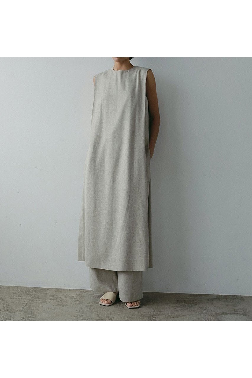 【ハー/HER.】の【5/15 12:00販売開始】リネンライクワンピース 人気、トレンドファッション・服の通販 founy(ファニー) 　ファッション　Fashion　レディースファッション　WOMEN　ワンピース　Dress　チュニック　Tunic　スリット　Slit　チュニック　Tunic　ロング　Long　NEW・新作・新着・新入荷　New Arrivals　other-7|ID: prp329100004532294 ipo3291000000032037089