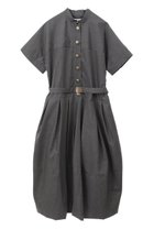 【マルティニーク/martinique】の【l heritage martinique】T/Cシャンブレーシャツドレス ブラウン|ID: prp329100004532297 ipo3291000000032037105