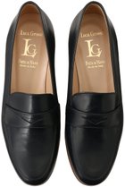 【ルカグロッシ/LucaGrossi】のコインローファー 人気、トレンドファッション・服の通販 founy(ファニー) ファッション Fashion レディースファッション WOMEN なめらか Smooth シューズ Shoes シンプル Simple フラット Flat エレガント 上品 Elegant 定番 Standard thumbnail ネイビー|ID: prp329100004532300 ipo3291000000032037239