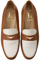 【ルカグロッシ/LucaGrossi】のコインローファー 人気、トレンドファッション・服の通販 founy(ファニー) ファッション Fashion レディースファッション WOMEN なめらか Smooth シューズ Shoes シンプル Simple フラット Flat エレガント 上品 Elegant 定番 Standard thumbnail キャメルホワイト|ID: prp329100004532300 ipo3291000000032037240
