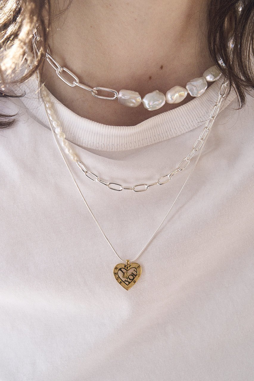 【ノウハウ/KNOWHOW】のBig Pearl Clip ネックレス 人気、トレンドファッション・服の通販 founy(ファニー) 　ファッション　Fashion　レディースファッション　WOMEN　ジュエリー　Jewelry　ネックレス　Necklaces　ユニセックス　Unisex　ショート　Short　シルバー　Silver　チェーン　Chain　ネックレス　Necklace　パーティ　Party　パール　Pearl　フェミニン　Feminine　エレガント 上品　Elegant　other-2|ID: prp329100004532301 ipo3291000000032037247