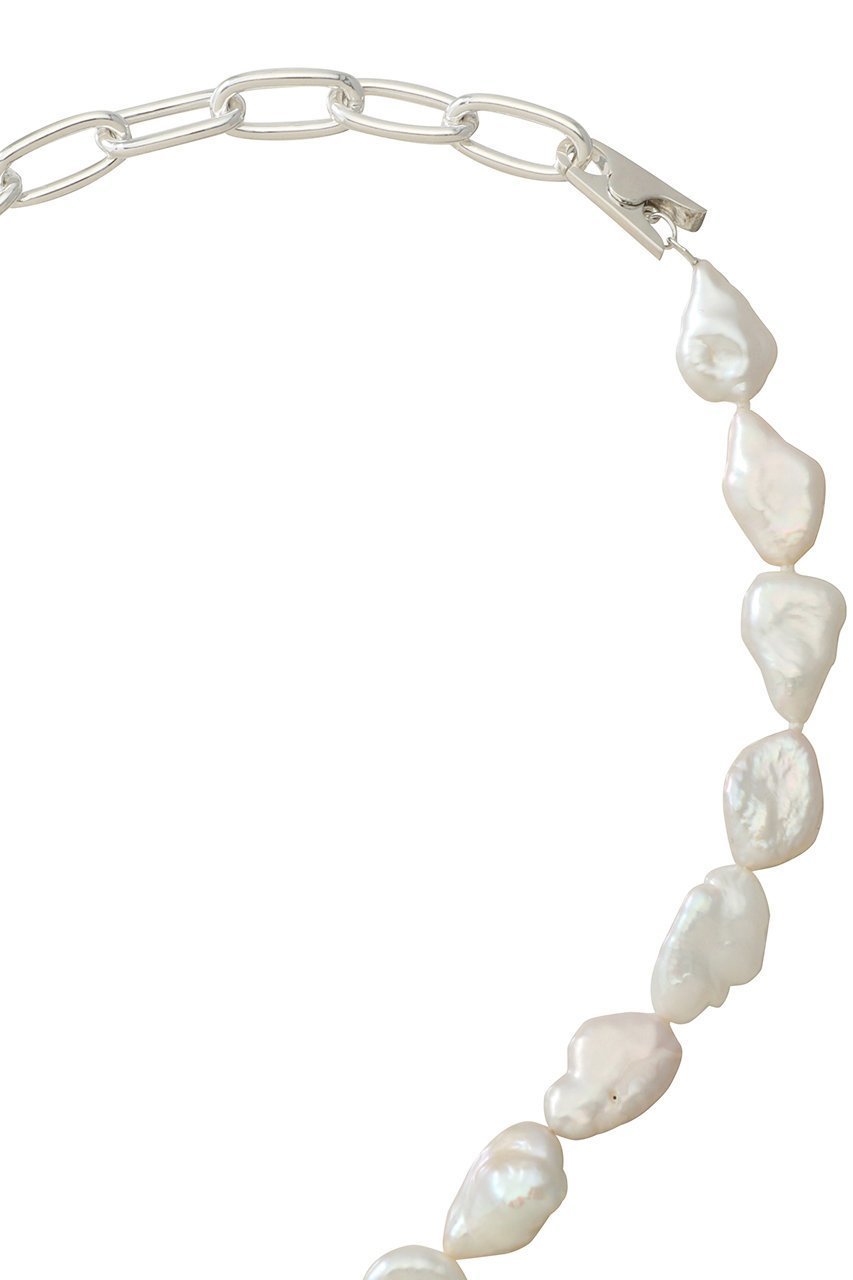 【ノウハウ/KNOWHOW】のBig Pearl Clip ネックレス 人気、トレンドファッション・服の通販 founy(ファニー) 　ファッション　Fashion　レディースファッション　WOMEN　ジュエリー　Jewelry　ネックレス　Necklaces　ユニセックス　Unisex　ショート　Short　シルバー　Silver　チェーン　Chain　ネックレス　Necklace　パーティ　Party　パール　Pearl　フェミニン　Feminine　エレガント 上品　Elegant　other-5|ID: prp329100004532301 ipo3291000000032037250