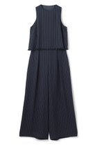 【アンクレイヴ/uncrave】の【5/14 20:00販売開始】リネンライクツイル オールインワン ネイビーストライプ|ID: prp329100004535013 ipo3291000000032048829