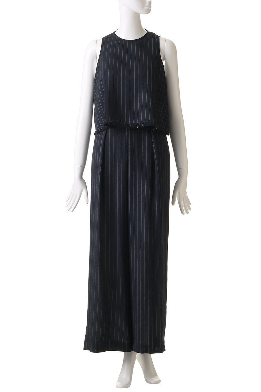 【アンクレイヴ/uncrave】のリネンライクツイル オールインワン 人気、トレンドファッション・服の通販 founy(ファニー) 　ファッション　Fashion　レディースファッション　Fashion for Women　パンツ　Pants & Trousers　アメリカン　American Style　シャンブレー　Chambray, Denim-Like Fabric　スリーブ　Sleeve, Long Sleeve / Short Sleeve　セパレート　Separate, Two-Piece　ツイード　Twill, Twill Weave　フレア　Flare, Flared　ポケット　Pocket, Pocket Detail　ランダム　Random, Irregular　リアル　Real, Realistic　夏　Summer　other-2|ID: prp329100004535013 ipo3291000000035505761