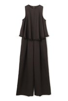 【アンクレイヴ/uncrave】のリネンライクツイル オールインワン ダークブラウン|ID: prp329100004535013 ipo3291000000037174600