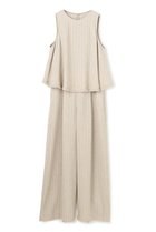 【アンクレイヴ/uncrave】のリネンライクツイル オールインワン ブラックストライプ|ID: prp329100004535013 ipo3291000000037174601