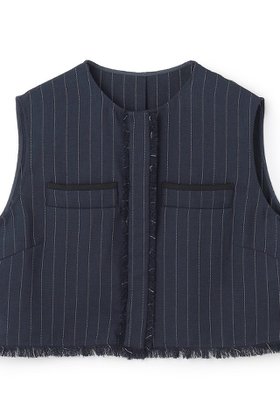 【アンクレイヴ/uncrave】のリネンライクツイル ジレブラウス 人気、トレンドファッション・服の通販 founy(ファニー) ファッション Fashion レディースファッション WOMEN アウター Coat Outerwear トップス・カットソー Tops/Tshirt キャミソール / ノースリーブ No Sleeves シャツ/ブラウス Shirts/Blouses ベスト/ジレ Gilets/Vests おすすめ Recommend コンパクト Compact シャンブレー Chambray セットアップ Set Up ツイード Tweed ノースリーブ No Sleeve バランス Balance ポケット Pocket ランダム Random リアル Real 夏 Summer NEW・新作・新着・新入荷 New Arrivals |ID:prp329100004535014