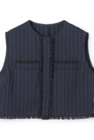 【アンクレイヴ/uncrave】の【5/14 20:00販売開始】リネンライクツイル ジレブラウス 人気、トレンドファッション・服の通販 founy(ファニー) ファッション Fashion レディースファッション WOMEN アウター Coat Outerwear トップス・カットソー Tops/Tshirt キャミソール / ノースリーブ No Sleeves シャツ/ブラウス Shirts/Blouses ベスト/ジレ Gilets/Vests おすすめ Recommend コンパクト Compact シャンブレー Chambray セットアップ Set Up ツイード Tweed ノースリーブ No Sleeve バランス Balance ポケット Pocket ランダム Random リアル Real 夏 Summer NEW・新作・新着・新入荷 New Arrivals |ID:prp329100004535014