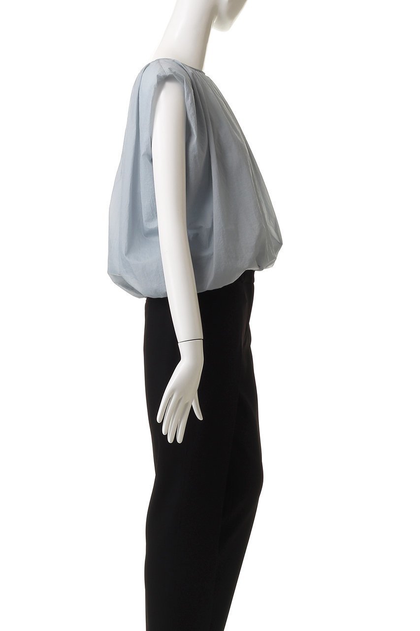 【アンクレイヴ/uncrave】のシアープルーフナイロン ギャザーブラウス 人気、トレンドファッション・服の通販 founy(ファニー) 　ファッション　Fashion　レディースファッション　Fashion for Women　トップス・カットソー　Cut & Sew Tops　シャツ・ブラウス・オフィスカジュアル　Elegant Blouses & Button-Ups　エアリー　Airy Texture　ギャザー　Gathered, Ruffled　ショート　Short, Short Length　スリーブ　Sleeve, Long Sleeve / Short Sleeve　other-3|ID: prp329100004535020 ipo3291000000032785409
