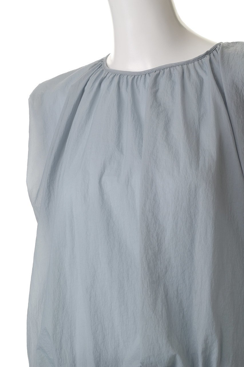 【アンクレイヴ/uncrave】のシアープルーフナイロン ギャザーブラウス 人気、トレンドファッション・服の通販 founy(ファニー) 　ファッション　Fashion　レディースファッション　Fashion for Women　トップス・カットソー　Cut & Sew Tops　シャツ・ブラウス・オフィスカジュアル　Elegant Blouses & Button-Ups　エアリー　Airy Texture　ギャザー　Gathered, Ruffled　ショート　Short, Short Length　スリーブ　Sleeve, Long Sleeve / Short Sleeve　other-5|ID: prp329100004535020 ipo3291000000032785418