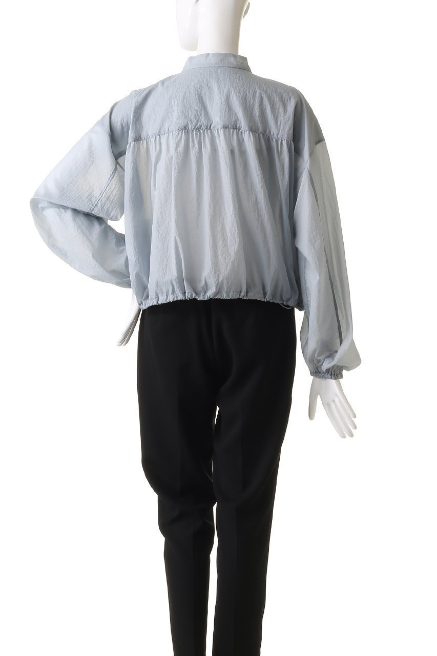 【アンクレイヴ/uncrave】のシアープルーフナイロン スタンドネックブルゾン 人気、トレンドファッション・服の通販 founy(ファニー) 　ファッション　Fashion　レディースファッション　Fashion for Women　アウター　Coat / Outerwear Collection　レディースジャケット・軽アウター　Jackets　ブルゾンジャケット・スポーティアウター　Blouson Jackets　ギャザー　Gathered, Ruffled　シアー　Sheer, See-Through　ジャケット　Jacket, Outerwear　スポーティ　Sporty, Casual Athletic　ブルゾン　Blouson, Bomber Jacket　ヨーク　Yoke, Yoke Design　エレガント 上品　Elegant　other-4|ID: prp329100004535021 ipo3291000000032785443