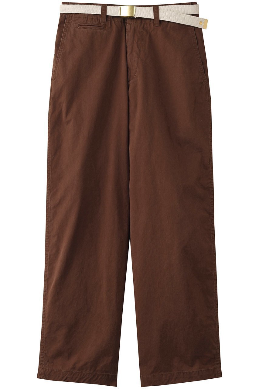 【エリオポール/heliopole】の【MASTER&Co】チノベルトパンツ インテリア・キッズ・メンズ・レディースファッション・服の通販 founy(ファニー) 　ファッション　Fashion　レディースファッション　WOMEN　パンツ　Pants　ベルト　Belts　ルーズ　Loose　ロング　Long　NEW・新作・新着・新入荷　New Arrivals　ブラウン|ID: prp329100004535022 ipo3291000000032048908