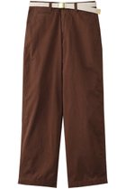 【エリオポール/heliopole】の【MASTER&Co】チノベルトパンツ ブラウン|ID: prp329100004535022 ipo3291000000036082426