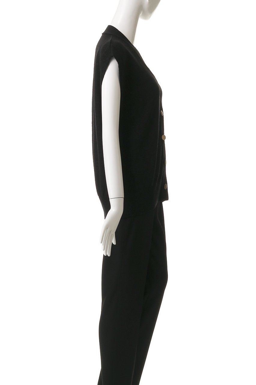 【エリオポール/heliopole】のメタルボタンニットベスト 人気、トレンドファッション・服の通販 founy(ファニー) 　ファッション　Fashion　レディースファッション　WOMEN　トップス・カットソー　Tops/Tshirt　ニット　Knit Tops　ベスト/ジレ　Gilets/Vests　プルオーバー　Pullover　ベスト　Vest　メタル　Metal　リネン　Linen　夏　Summer　NEW・新作・新着・新入荷　New Arrivals　春　Spring　S/S・春夏　Ss・Spring/Summer　other-3|ID: prp329100004535025 ipo3291000000032048933