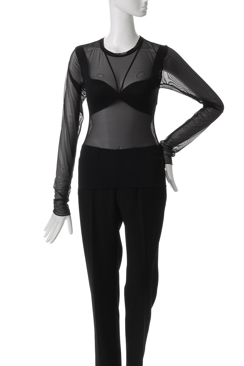【エリオポール/heliopole】の【NICENICE MOMENT】メッシュロングスリーブ SHELL 人気、トレンドファッション・服の通販 founy(ファニー) 　ファッション　Fashion　レディースファッション　WOMEN　トップス・カットソー　Tops/Tshirt　シャツ/ブラウス　Shirts/Blouses　ロング / Tシャツ　T-Shirts　カットソー　Cut and Sewn　インナー　Inner　シアー　Sheer　ジャケット　Jacket　スリーブ　Sleeve　バランス　Balance　フィット　Fit　メッシュ　Mesh　ロング　Long　NEW・新作・新着・新入荷　New Arrivals　other-2|ID: prp329100004535026 ipo3291000000032048941