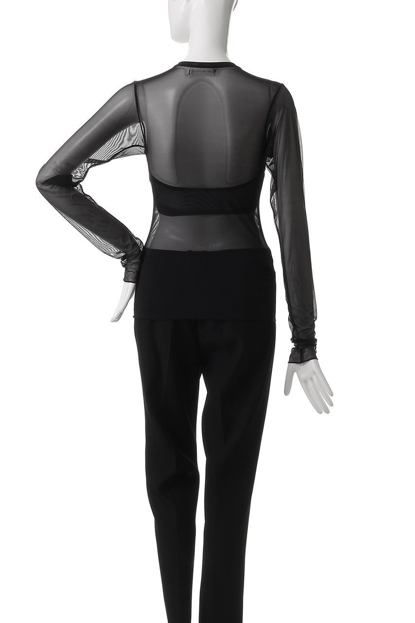 【エリオポール/heliopole】の【NICENICE MOMENT】メッシュロングスリーブ SHELL 人気、トレンドファッション・服の通販 founy(ファニー) 　ファッション　Fashion　レディースファッション　WOMEN　トップス・カットソー　Tops/Tshirt　シャツ/ブラウス　Shirts/Blouses　ロング / Tシャツ　T-Shirts　カットソー　Cut and Sewn　インナー　Inner　シアー　Sheer　ジャケット　Jacket　スリーブ　Sleeve　バランス　Balance　フィット　Fit　メッシュ　Mesh　ロング　Long　NEW・新作・新着・新入荷　New Arrivals　other-4|ID: prp329100004535026 ipo3291000000032048943