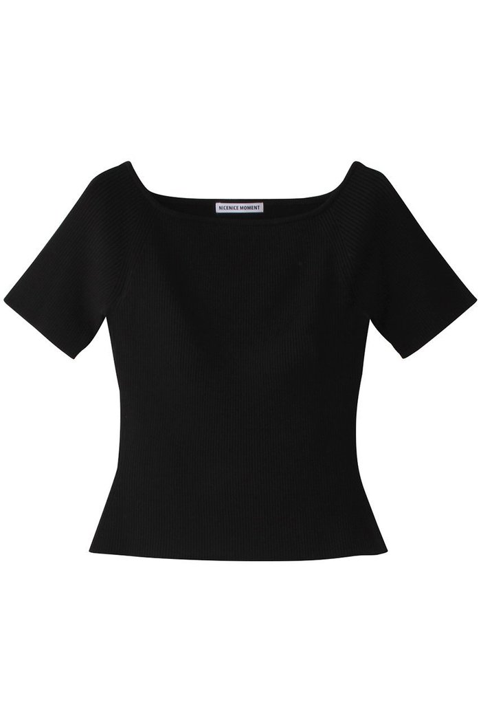 【エリオポール/heliopole】の【NICENICE MOMENT】オープンショルダートップス インテリア・キッズ・メンズ・レディースファッション・服の通販 founy(ファニー) https://founy.com/ ファッション Fashion レディースファッション Fashion for Women トップス・カットソー Cut & Sew Tops シャツ・ブラウス・オフィスカジュアル Elegant Blouses & Button-Ups ロングTシャツ・Tシャツ Longline T-Shirts & Tees カットソー・ベーシックTシャツ Cut-and-Sewn Tops / Stretch Tees & Basics ショート Short, Short Length スリーブ Sleeve, Long Sleeve / Short Sleeve デコルテ Décolleté, Neckline トレンド Trend, Trending Now ワイド Wide, Wide Fit |ID: prp329100004535027 ipo3291000000036082432