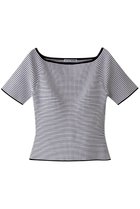 【エリオポール/heliopole】の【NICENICE MOMENT】オープンショルダートップス ネイビー|ID: prp329100004535027 ipo3291000000036082434