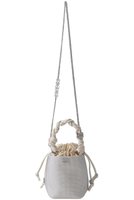 【ガニー/GANNI】のGanni Bou Bucket Mini Strass バッグ 人気、トレンドファッション・服の通販 founy(ファニー) ファッション Fashion レディースファッション WOMEN バッグ Bag シルバー Silver チェーン Chain ハンドバッグ Handbag NEW・新作・新着・新入荷 New Arrivals |ID:prp329100004535032