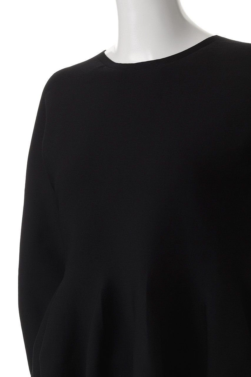 【アナイ/ANAYI】のボリュームペプラムプルオーバー 人気、トレンドファッション・服の通販 founy(ファニー) 　ファッション　Fashion　レディースファッション　WOMEN　トップス・カットソー　Tops/Tshirt　ニット　Knit Tops　プルオーバー　Pullover　スラックス　Slacks　スリーブ　Sleeve　デニム　Denim　フェミニン　Feminine　ペプラム　Peplum　ロング　Long　NEW・新作・新着・新入荷　New Arrivals　other-5|ID: prp329100004535054 ipo3291000000032049127