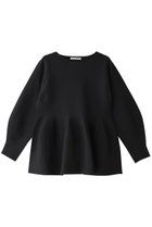 【アナイ/ANAYI】のボリュームペプラムプルオーバー 人気、トレンドファッション・服の通販 founy(ファニー) ファッション Fashion レディースファッション Fashion for Women トップス・カットソー Cut & Sew Tops ニット Knit Tops & Sweaters カジュアルプルオーバー・ニットトップス Pullovers & Knit Tops / Casual Pullovers スラックス Slacks, Dress Pants スリーブ Sleeve, Long Sleeve / Short Sleeve デニム Denim, Jeans Material フェミニン Feminine, Girly ペプラム Peplum, Flared Hem ロング Long, Long-Length 再入荷 Restock / Back in Stock thumbnail ブラック|ID: prp329100004535054 ipo3291000000035053161