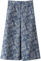 【アナイ/ANAYI】のデニムフラワーJQポケットスカート 人気、トレンドファッション・服の通販 founy(ファニー) ファッション Fashion レディースファッション Fashion for Women スカート Skirts ロングスカート Long Skirts / Maxi & Midi Skirts ジャカード／ジャガード Jacquard, Woven Pattern デニム Denim, Jeans Material フラワー Flower, Floral フロント Front, Front Design ポケット Pocket, Pocket Detail ロング Long, Long-Length 再入荷 Restock / Back in Stock 夏 Summer 春 Spring S/S・春夏 SS, Spring/Summer, Warm Season thumbnail ブルー|ID: prp329100004535058 ipo3291000000035052749