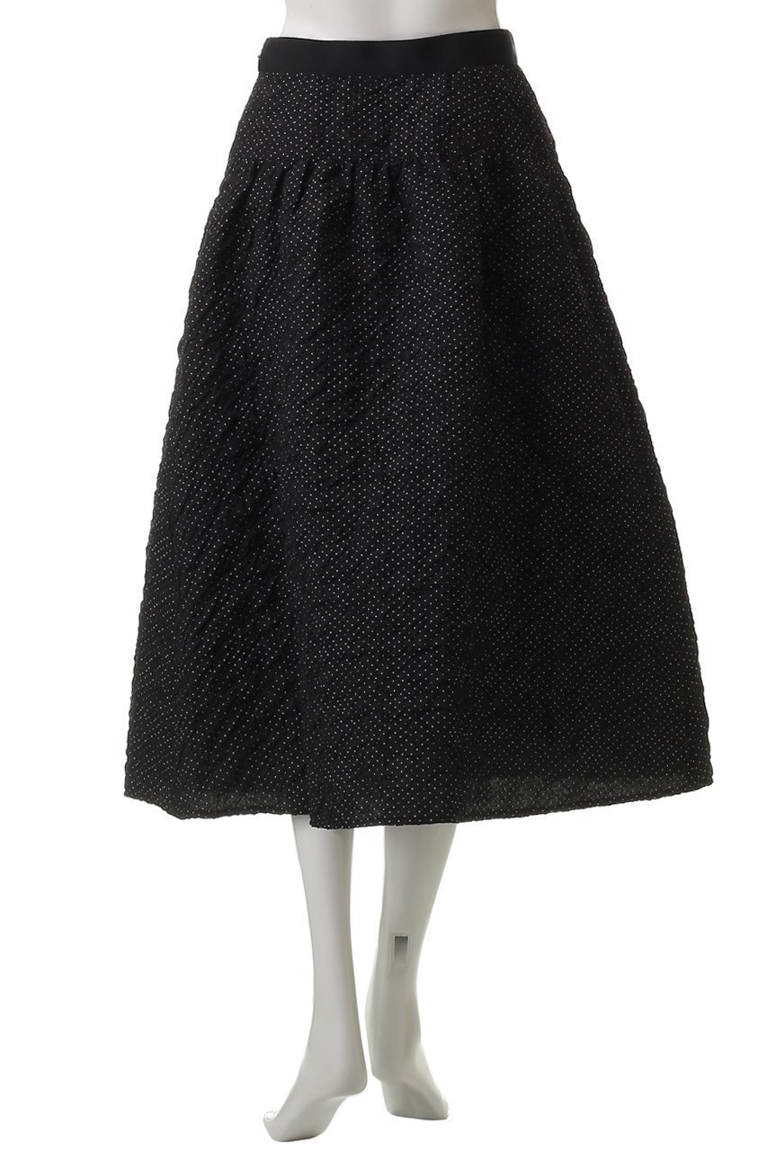 【アナイ/ANAYI】のドットJQヨークギャザーフレアスカート 人気、トレンドファッション・服の通販 founy(ファニー) 　ファッション　Fashion　レディースファッション　WOMEN　スカート　Skirt　Aライン/フレアスカート　Flared A-Line Skirts　ロングスカート　Long Skirt　エレガント 上品　Elegant　ギャザー　Gather　ジャカード　Jacquard　ドット　Dot　フェミニン　Feminine　フレア　Flare　ヨーク　Yoke　ロング　Long　NEW・新作・新着・新入荷　New Arrivals　other-4|ID: prp329100004535060 ipo3291000000032049160