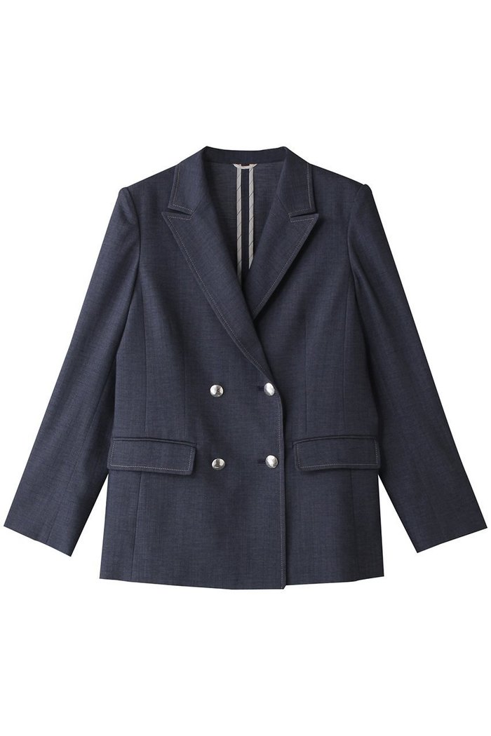 【アナイ/ANAYI】のオックスストレッチダブルジャケット インテリア・キッズ・メンズ・レディースファッション・服の通販 founy(ファニー) https://founy.com/ ファッション Fashion レディースファッション WOMEN アウター Coat Outerwear ジャケット Jackets オックス Ox ジャケット Jacket スリーブ Sleeve ダブル Double ロング Long NEW・新作・新着・新入荷 New Arrivals |ID: prp329100004535062 ipo3291000000032049163