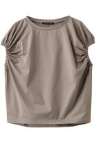【ミズイロ インド/mizuiro ind】のgathered puff slv PO プルオーバー beige|ID: prp329100004535066 ipo3291000000032049190