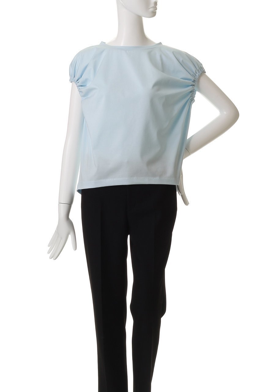 【ミズイロ インド/mizuiro ind】のgathered puff slv PO プルオーバー 人気、トレンドファッション・服の通販 founy(ファニー) 　ファッション　Fashion　レディースファッション　WOMEN　トップス・カットソー　Tops/Tshirt　シャツ/ブラウス　Shirts/Blouses　プルオーバー　Pullover　ギャザー　Gather　ショート　Short　スリーブ　Sleeve　フェミニン　Feminine　夏　Summer　NEW・新作・新着・新入荷　New Arrivals　春　Spring　S/S・春夏　Ss・Spring/Summer　other-2|ID: prp329100004535066 ipo3291000000032049194