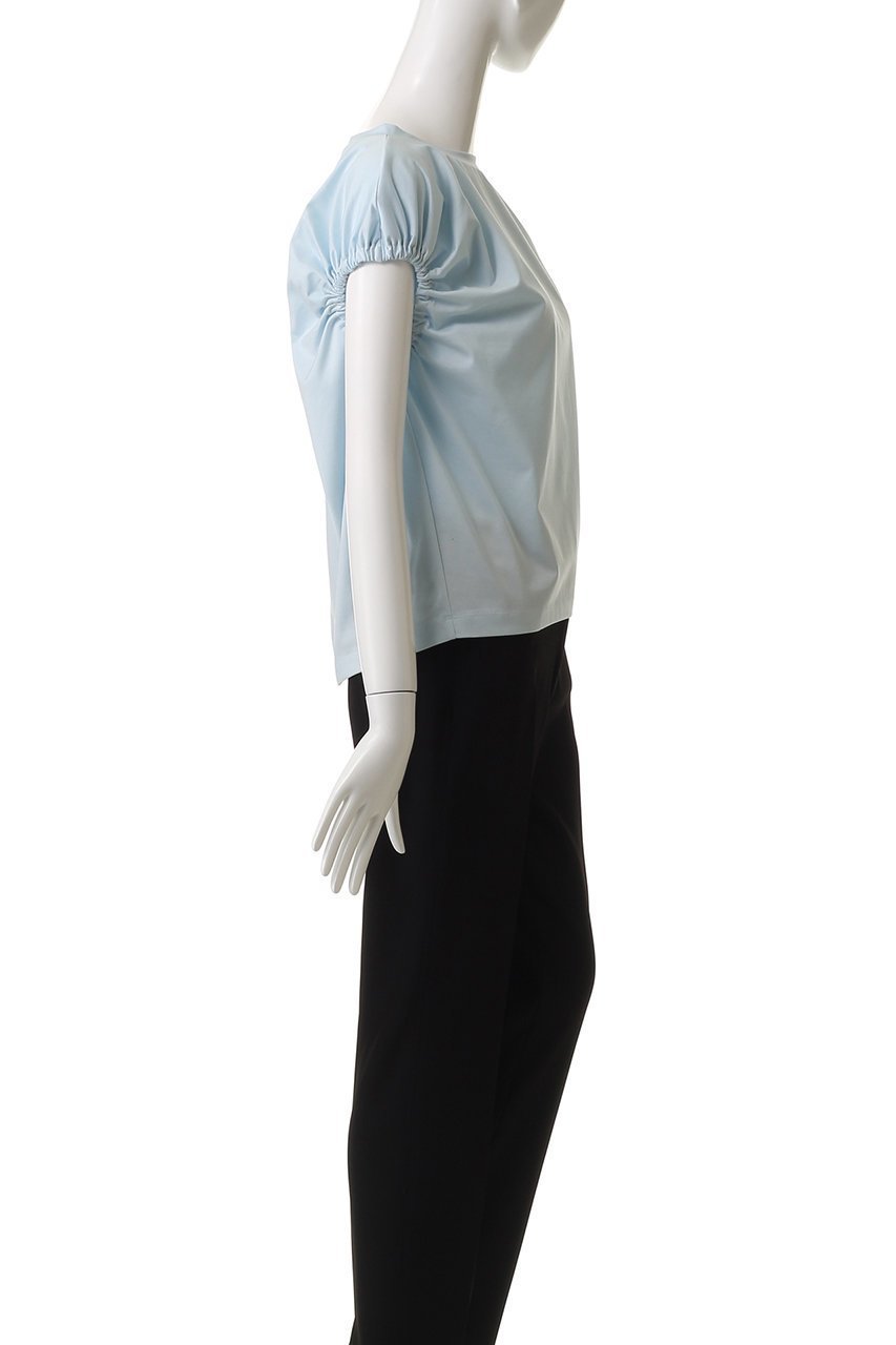 【ミズイロ インド/mizuiro ind】のgathered puff slv PO プルオーバー 人気、トレンドファッション・服の通販 founy(ファニー) 　ファッション　Fashion　レディースファッション　WOMEN　トップス・カットソー　Tops/Tshirt　シャツ/ブラウス　Shirts/Blouses　プルオーバー　Pullover　ギャザー　Gather　ショート　Short　スリーブ　Sleeve　フェミニン　Feminine　夏　Summer　NEW・新作・新着・新入荷　New Arrivals　春　Spring　S/S・春夏　Ss・Spring/Summer　other-3|ID: prp329100004535066 ipo3291000000032049195